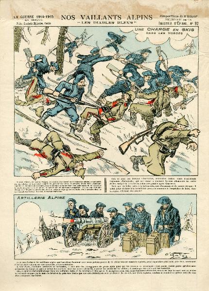Nos vaillants alpins - "Les diables bleus"