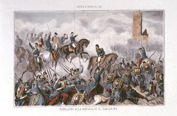 Napoleone alla battaglia di Solferino