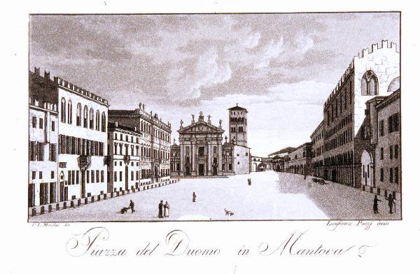 Piazza del Duomo in Mantova