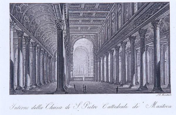Interno della Chiesa di S. Pietro Cattedrale di Mantova