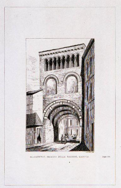 Gateway, Palazzo della ragione, Mantua