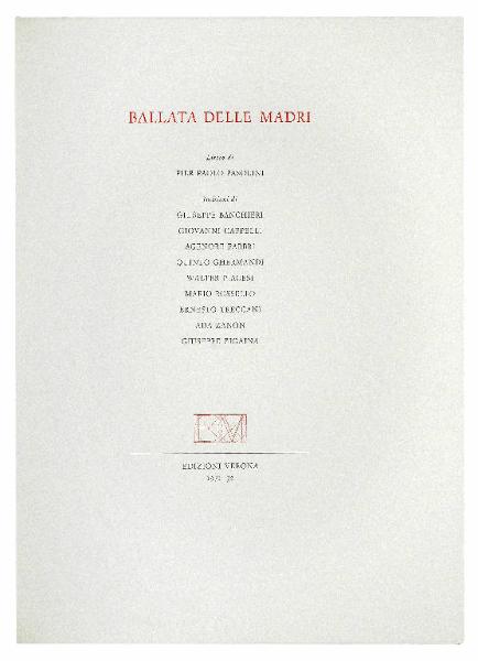 Ballata delle madri