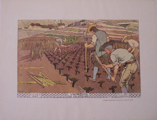Fete des vignerons a Vevey 1905