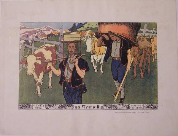 Fete des vignerons a Vevey 1905