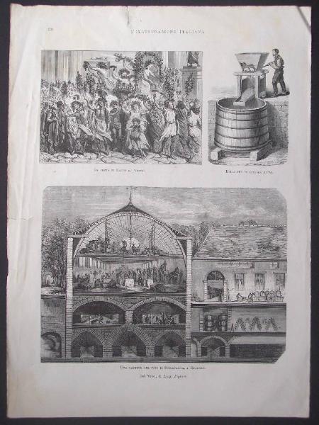 La festa di Bacco ad AteneRulli per schiacciare l'uvaUna cantina del vino di Sciampagnia, a Epernay