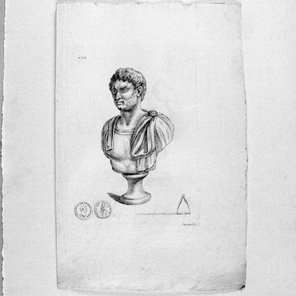 Busto dell' imperatore Antonino Pio