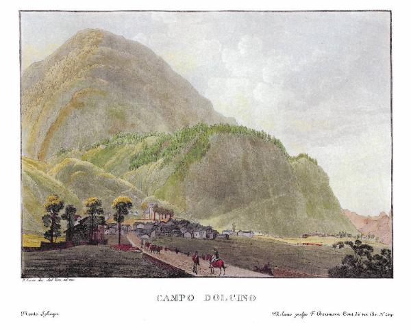 Viaggio pittorico e storico al Monte Spluga