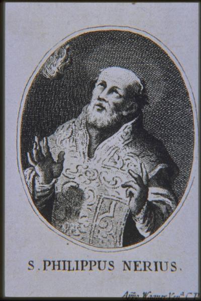 San Filippo Neri ispirato dallo Spirito Santo