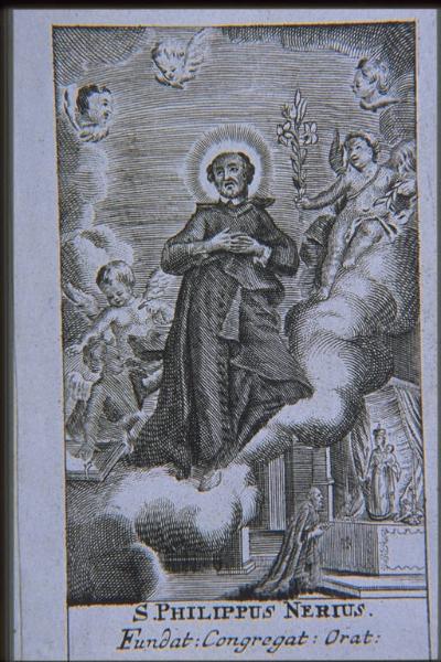 San Filippo Neri in gloria