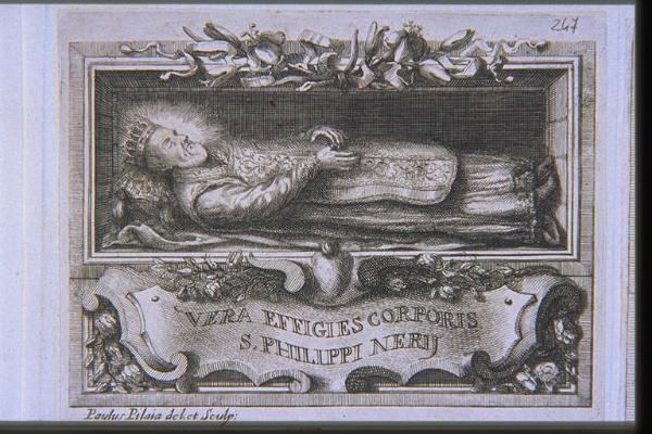 Sarcofago contenente il corpo di San Filippo Neri