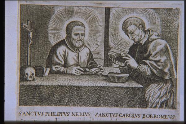 San Filippo Neri incontra san Carlo Borromeo