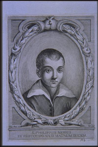 Ritratto di san Filippo Neri a 15 anni