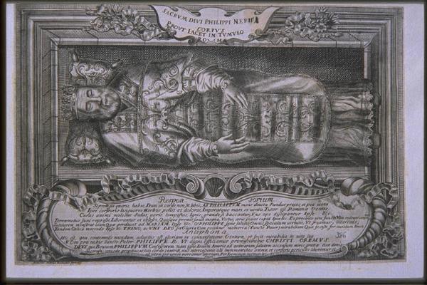 Sarcofago contenente il corpo di san Filippo Neri