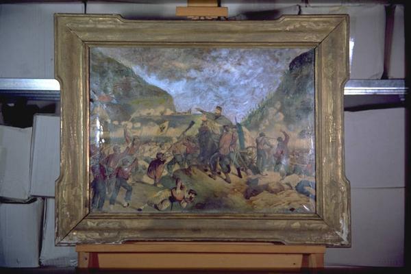Garibaldi alla battaglia di Bezzecca