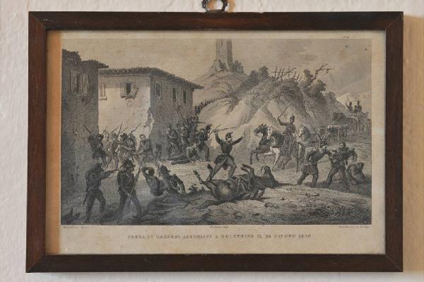 Presa di Cannoni austriaci a Solferino il 24 Giugno 1859