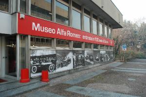 Fotografia del Museo prima dei lavori (2011-2015): l'ingresso del Museo - fotografia di Costa, Andrea (2011)