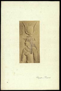 Bassorilievo - Cleopatra - Egitto - Dendera - Tempio di Hator