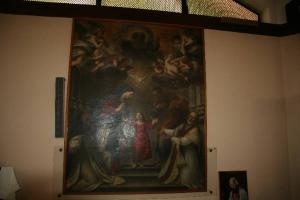 San Giuseppe con Gesù Bambino, la Madonna, San Filippo Neri e San Tommaso d'Aquino