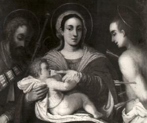Madonna del latte tra San Rocco e San Sebastiano
