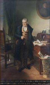 Ritratto del fisico Giuseppe Broggi