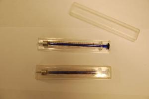Siringhe per insulina - medicina e biologia
