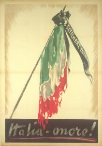 8 settembre 1943. Italia - onore