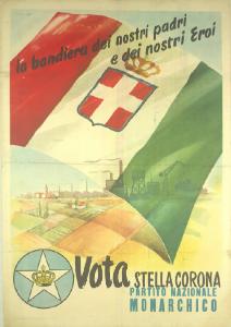 Vota Stella Corona - Partito Nazionale Monarchico