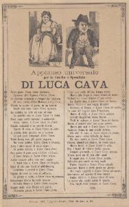 Applauso universale per la nascita e sposalizio di Luca Cava