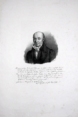 Woelfle Johann, Palagi Pelagio - Ritratto di Enrico Mylius