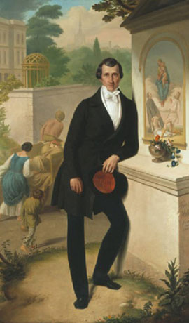 Carlo Picozzi, Ritratto di Giovanni Valtorta, 1849, olio su tela. Carlo Picozzi, Ritratto di Giovanni Valtorta, 1849, olio su tela.