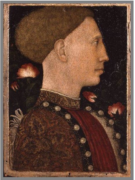 Ritratto di Lionello d'Este Pisano Antonio detto Pisanello