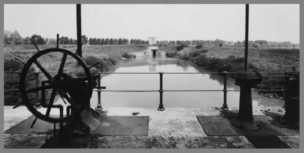 Stabilimento idrovoro della Travata - Chiusa sul canale 