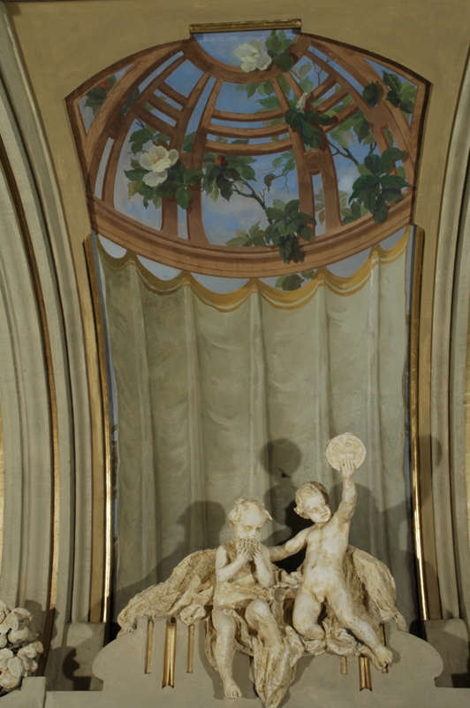 Grand Hotel, salone centrale, particolare