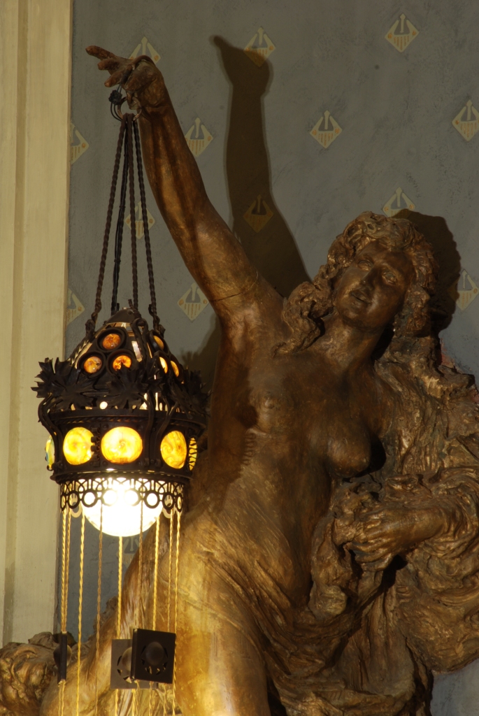 Grand Hotel, salone centrale, lampadario