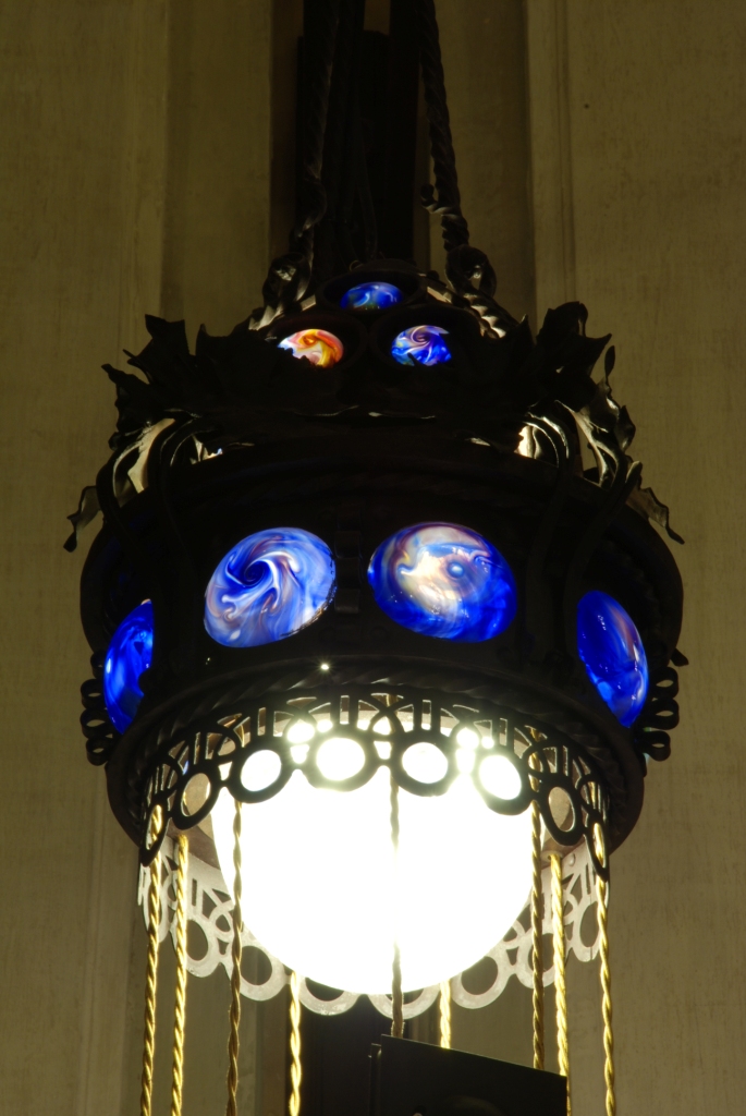 Grand Hotel, salone centrale, lampadario