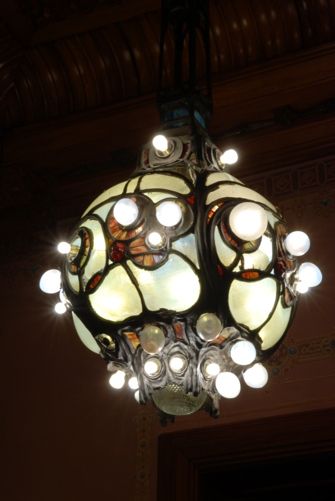 Grand Hotel, salone centrale, lampadario