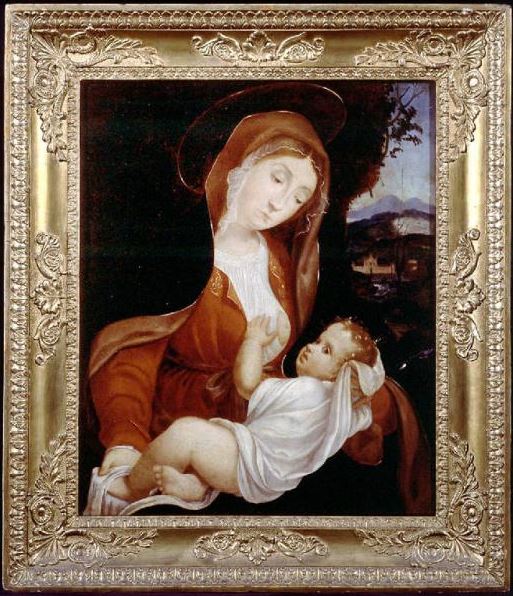 Madonna del Latte . Previtali, Andrea (1470 ca.-1528). (clicca sull'immagine per la scheda)