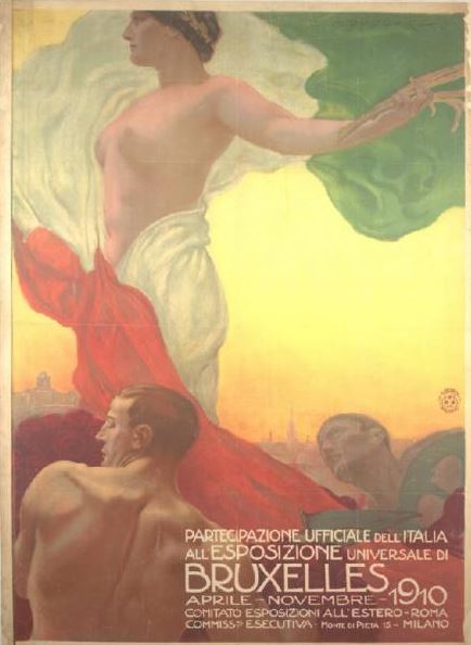 Esposizione universale di Bruxelles 1910 Dudovich Marcello