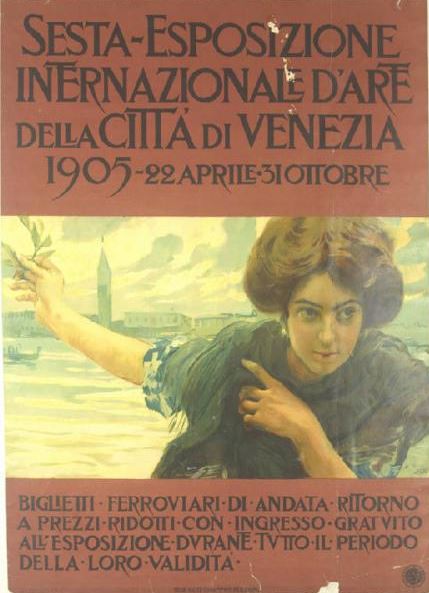 Sesta esposizione internazionale d'arte Venezia Tito Ettore