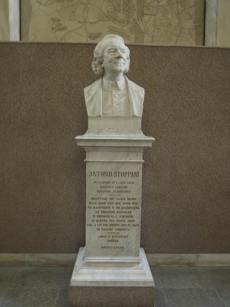Francesco Confalonieri, busto di Antonio Stoppani