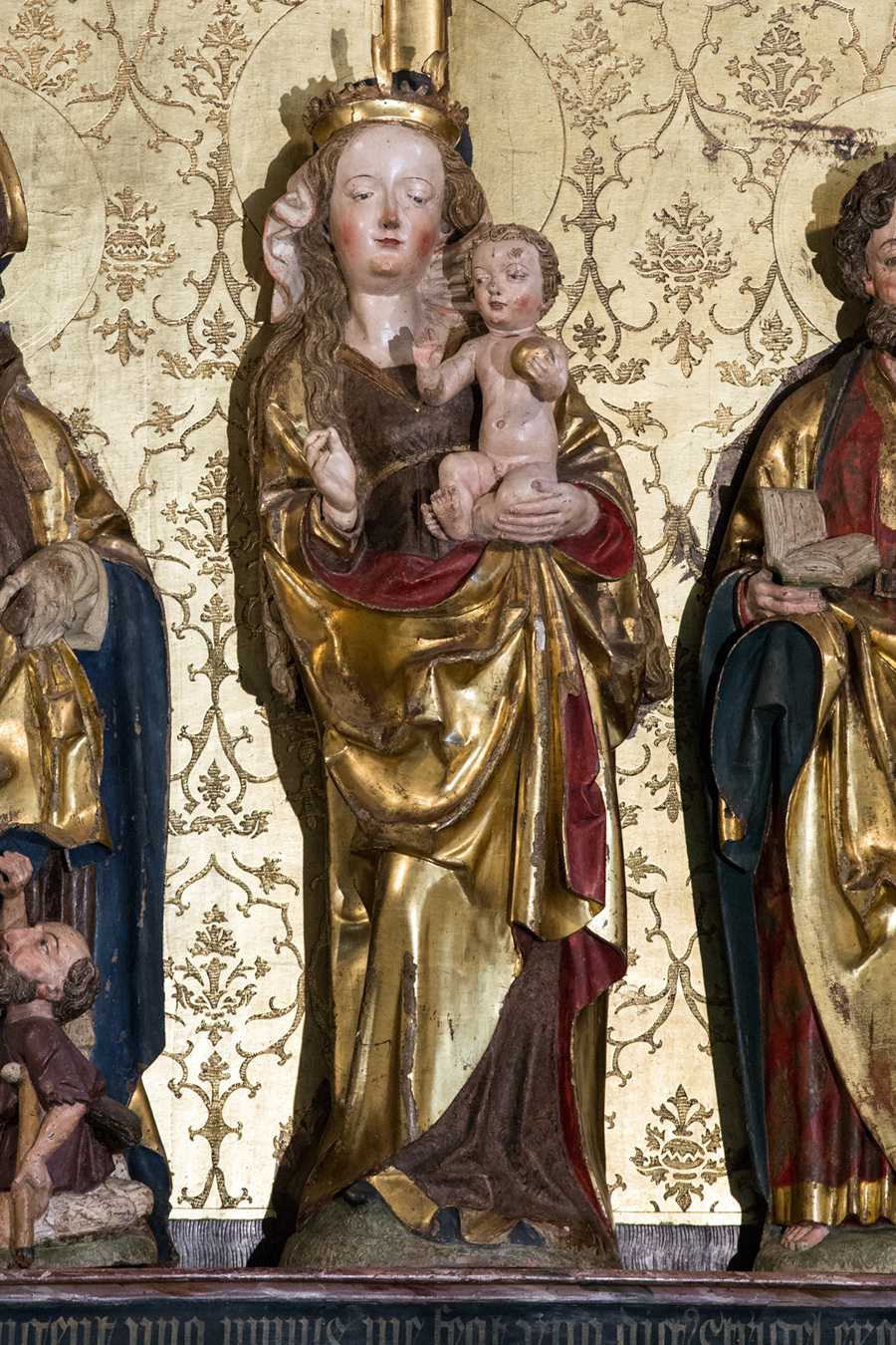 Piuro, chiesa di Santa Croce, Ivo Strigel, Madonna con Gesù Bambino, 1499