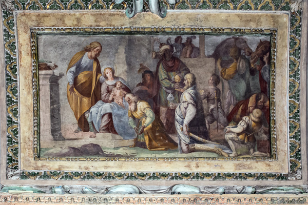 Prosto di Piuro, chiesa di Santa Maria Assunta, Giovanni Battista e Giovanni Paolo Recchi, Adorazione dei magi, 1641 circa