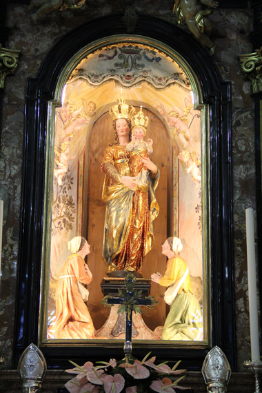 Statua della Madonna di Gallivaggio, 1631