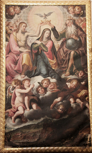 Camillo Landriani detto Duchino, Incoronazione della Madonna, 1606