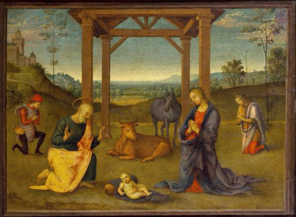 Natività di Gesù Vannucci Pietro detto Perugino (e aiuti)