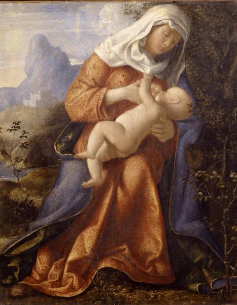 Madonna del Latte Busi Giovanni detto Cariani