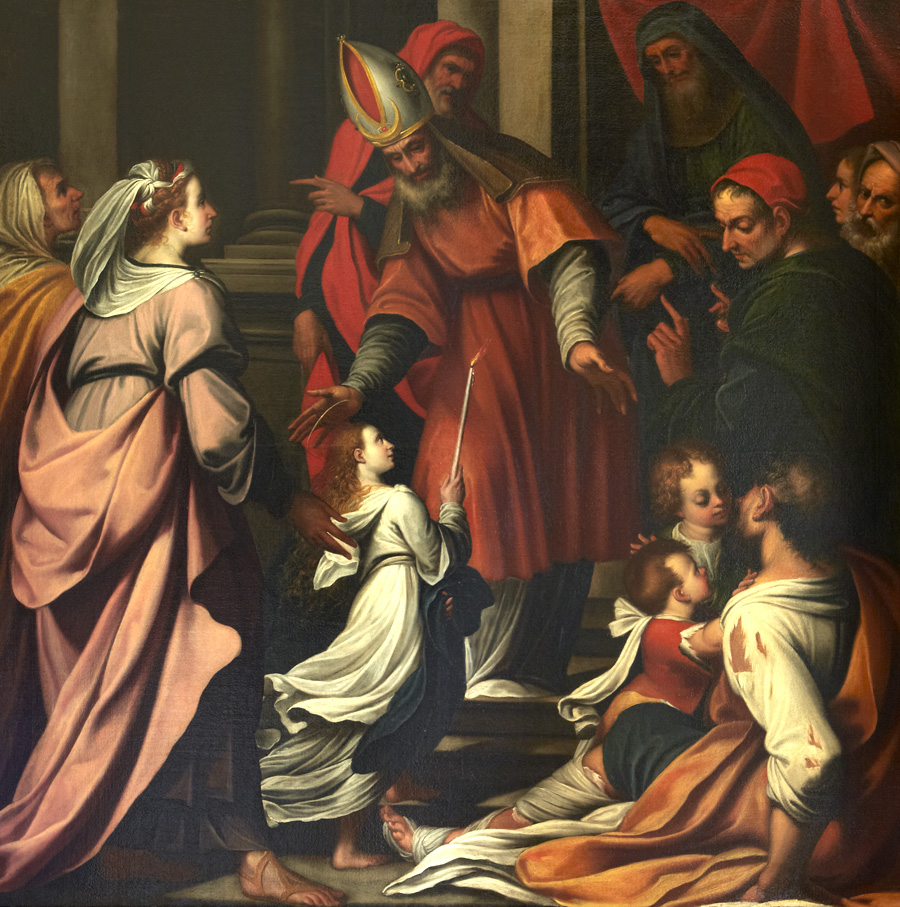Presentazione della Vergine al Tempio, Procaccini, Camillo (attribuito)