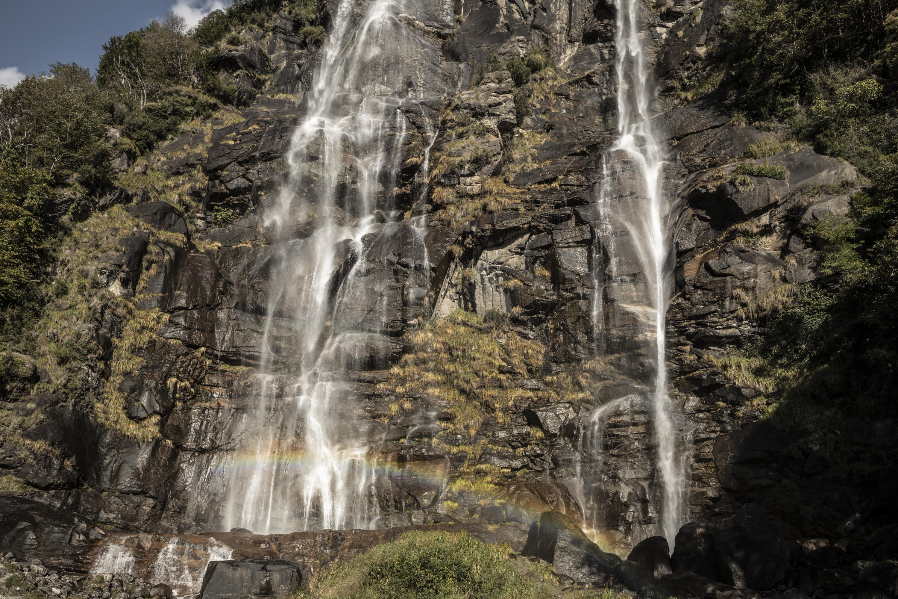 Figura 15 - Le cascate dell’Acqua Fraggia in Valchiavenna - Foto di Francesco Radino