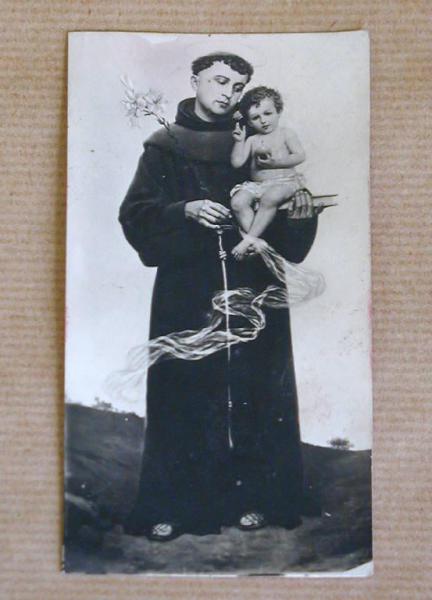 S. Antonio di Padova col Bambino Gesù in braccio e il giglio della purezza
