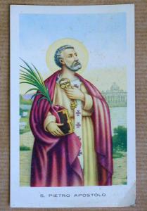 S. Pietro con la palma del martirio, il libro e le chiavi